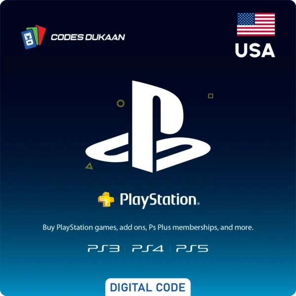 Playstation Plus​ USA Digital Code