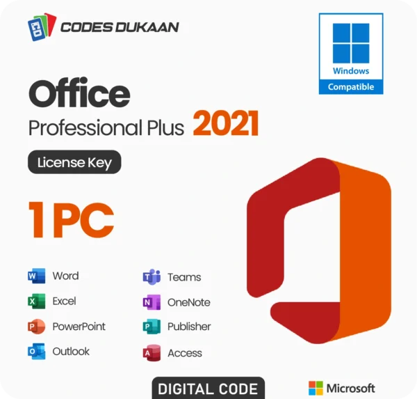 MS Office Pro Plus Keys (5 PCs)